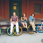 Single Speed // Version 3 // Matte Grey + Aqua (47cm)