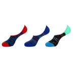 No-Show Socks // Open Blocks // Pack of 3