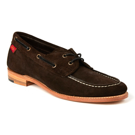 Suede Moccasin // Chocolate (US: 8.5)