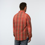 Earnest Sewn // Andrew Long-Sleeve Shirt // Orange (S)