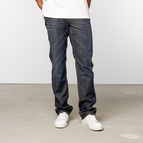 Relaxed Straight Leg Jean // Black (29WX32L)