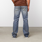 Earnest Sewn // Hemmingway Full Leg Jean // Blue (33WX32L)