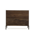 Cardosa Closed Nightstand (Black)