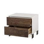 Cardosa Closed Nightstand (Black)