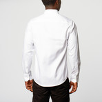 The Grind Button-Down Shirt // White (L)