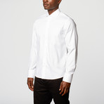 The Grind Button-Down Shirt // White (L)