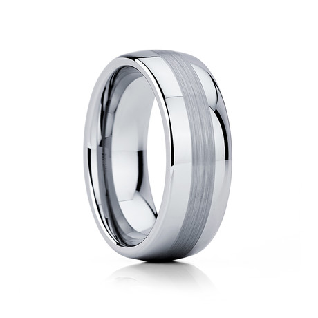 Tungsten Carbide // Polished (6mm // Size 8)