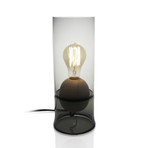 Kero Modern Table Lamp // Gray (Straight Bulb)