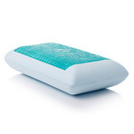 Z Gel Memory Foam Pillow + Double Liquid Gel // Standard High Loft