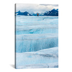 Crossing Tyndall Glacier, Patagonian Ice Cap, Patagonia, Chile // Alex Buisse (18"W x 26"H x 0.75"D)