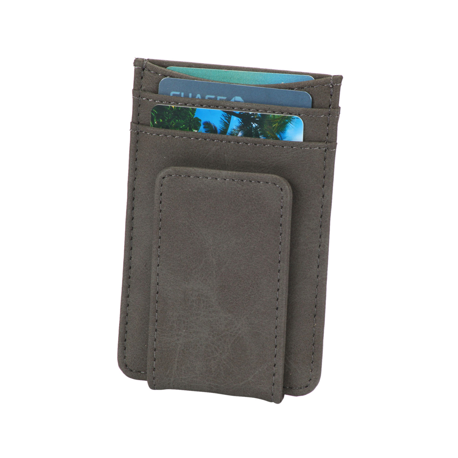 Striker RFID Blocking Card Holder + Magnetic Money Clip // Leather ...