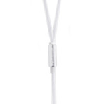 BEAwesome Earphones // White + Silver