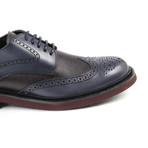 Tod's Shoes // Classic Derby // Blue + Black (Euro: 40)