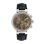 Louis Vuitton Tambour Chronograph Automatic // Q1122 // 808-TM910023 // c.2000's // Pre-Owned