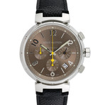 Louis Vuitton Tambour Chronograph Automatic // Q1122 // 808-TM910023 // c.2000's // Pre-Owned