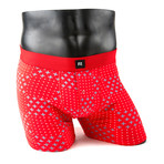 Angrey Heller Smith Boxer Brief // Red // Set Of 2 (XL)