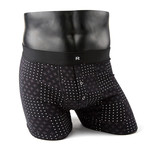 Theo Heller Boxer Brief // Charcoal + Black // Set Of 2 (M)