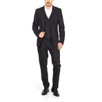 Armando 3-Piece Suit // Black (US: 38R)