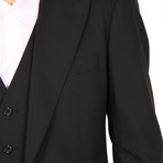 Armando 3-Piece Suit // Black (US: 38R)