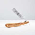 Germany Solingen // Straight Razor // Olive Wood