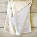 Time For Yourself // Fleece Throw Blanket (Medium)