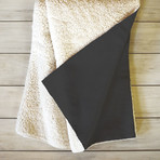 Spirit Rhino // Fleece Throw Blanket (Medium)