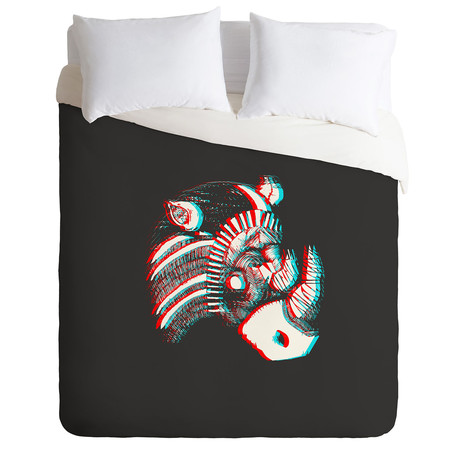 Spirit Rhino // Duvet Cover (Twin)