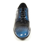 Joseph Derby Shoe // Black + Blue (US: 10)