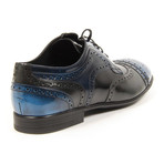 Joseph Derby Shoe // Black + Blue (US: 10)