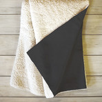 Spirit Bear // Fleece Throw Blanket (Medium)