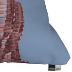 Rose Quartz Cactus // Throw Pillow (18" x 18")