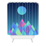 Moon Peaks // Shower Curtain