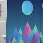 Moon Peaks // Shower Curtain