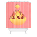 Hot Peaks Alternative // Shower Curtain