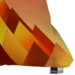 Hot Peaks // Throw Pillow (18" x 18")
