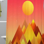Hot Peaks // Shower Curtain