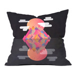 Dark Peaks // Throw Pillow (18" x 18")