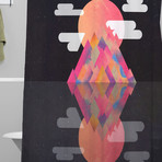 Dark Peaks // Shower Curtain