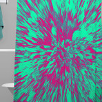 Color Explosion V // Shower Curtain
