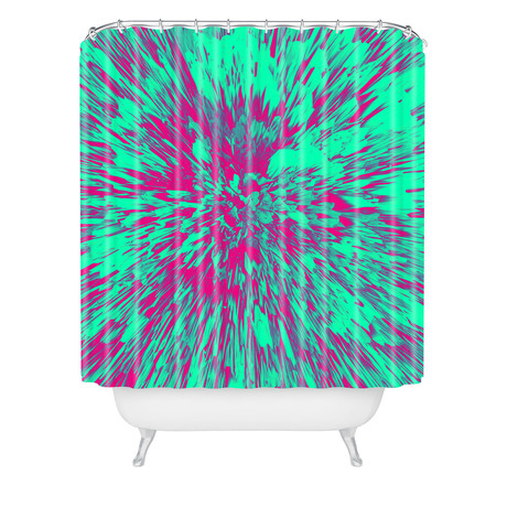 Color Explosion V // Shower Curtain