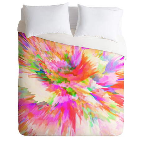 Color Explosion IV // Duvet Cover (Twin)