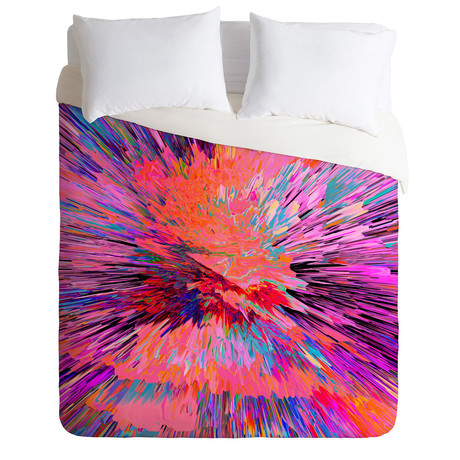 Color Explosion I // Duvet Cover (Twin)