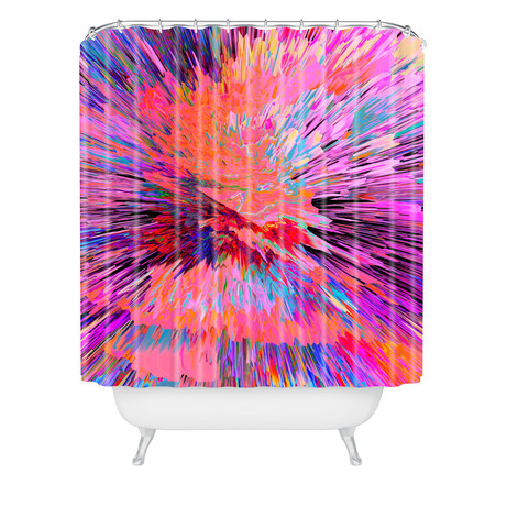 Color Explosion I  // Shower Curtain