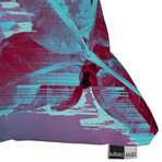 Banana Leaf Through The Code // Throw Pillow (18" x 18")