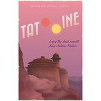 Tatooine Travel Poster (16"W x 20"H)