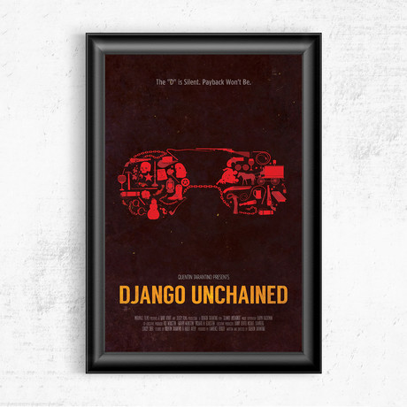 Django Unchained (16"W x 20"H)