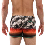 Sprinter Print Stretch // Tulum Camo Ombre (L)