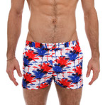 Angeleno Print Stretch // Tulum Royal +Red (32)