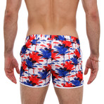 Angeleno Print Stretch // Tulum Royal +Red (32)