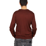 Roundneck Sweater // Bordeaux (US: 40R)